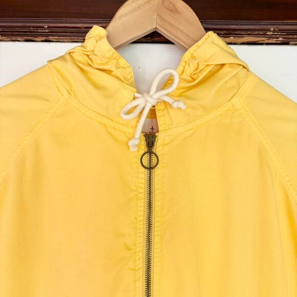 LA PAZ Peixoto Oversized Yellow Cotton Windbreaker- Unisex Medium - Picture 2 of 8
